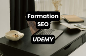 Image d'illustration du guide complet sur les formations SEO sur la plateforme UDEMY